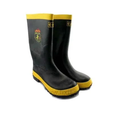 Get Multi-Size Gumboot Fireman Brand For Construction Work