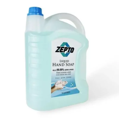 5 Liter Handwash Zepto Brand Antibacterial Antiviral – Super Quality