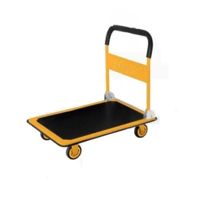 150Kg Steel Metal Foldable Platform Trolley For Lifting Heavy Weight Ingco Brand HHHT20221