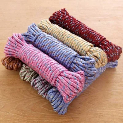10 Meter 1PCS Clothes Drying Rope & Multipurpose Use Nylon Outdoor Laundry Clothesline Rope