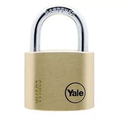 50MM Heavy Duty Solid Brass Padlock Yale Brand Y110501271XXX