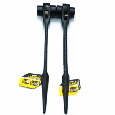 Tolsen 15296 Double Socket Ratchet Handle – 19*22mm Versatile Performance, Efficient Mechanics, and Dependable Quality