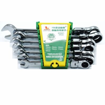 Wynn’s No.W0601 7-Piece Combination Spanner Set (10 to 19mm) Precision Mechanics, Comprehensive Sizes, and Dependable Quality