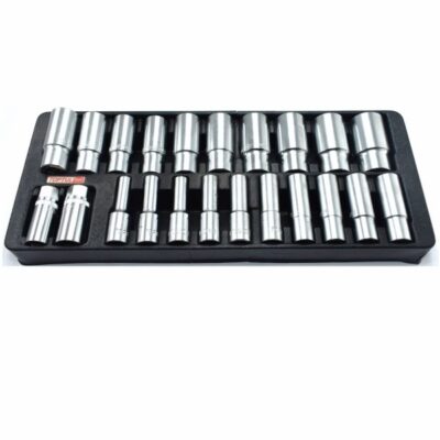 Toptul 22-Piece Deep Socket Set Precision Engineering, Comprehensive Selection, and Superior Quality