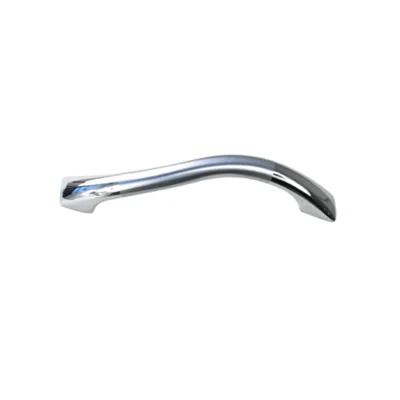Laurey Moon Pull, Polished Chrome (Contemporary, Steel)