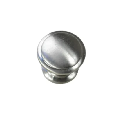 Cabinet Hardware Knob, Satin Nickel (Pack of 1)