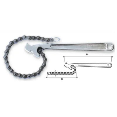12 Inch Oil Filter Wrench ( Chain Type) JETECH Brand CPW-12