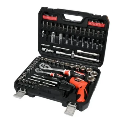100 pcs With Cordless Screw Tools Set Yato Brand YT-12685