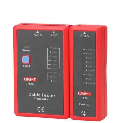 Network Cable Tester UNI-T UT681L RJ45 RJ11 Cable LAN Tester Networking Tool