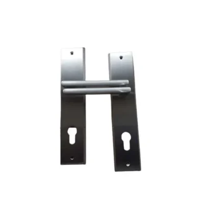 8 Inch Stainless Steel Color Door Handle Lock Yale Brand YMC-502 SS