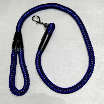 3.5 Feet Thick Blue & Black Color Thick Dog Belt
