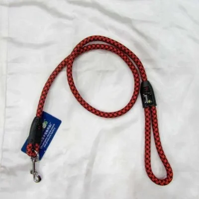 3.5 Feet Black & Red Color Dog Belt