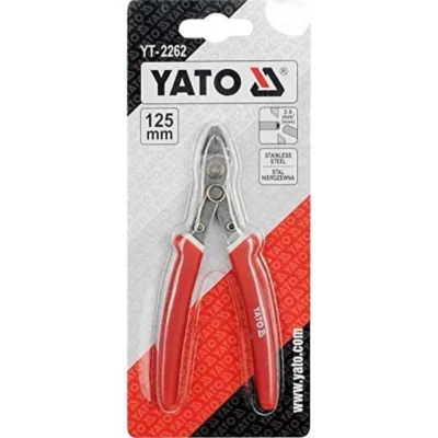5 Inch GT Taype SS Cutting Plier-Thin Handle Yato Brand YT-2262