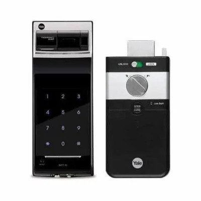 Premium Biometric Fingerprint Digital Door Lock (Rim Lock) Yale Brand YDR 4110