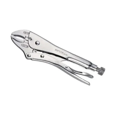 7 inch Curved Jaw Locking Pliers with Wire Cutters Toptul Brand DAAQ1A07