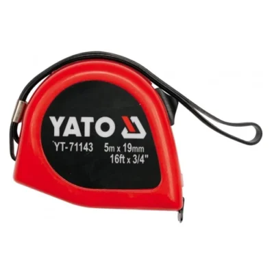 5 M Inchi Meter Steel Measuring Tape Yato Brand YT-71143