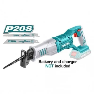 20V Lithium-Ion without battery and Charger Reciprocating Saw Total Brand TRSLI1151