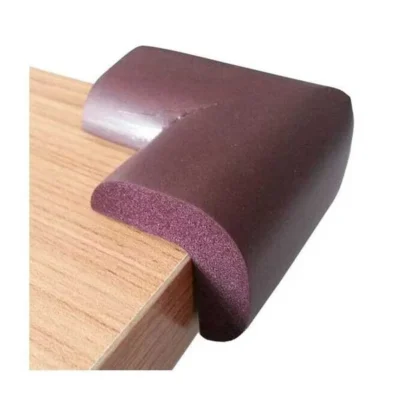 Brown Color Soft Table Corner Protector for Baby Safety