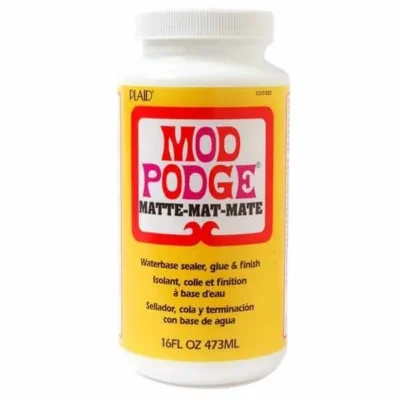 Mod Podge Matte Waterbase Sealer  Glue and Finish – 16 oz