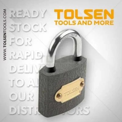 63mm 3 Keys Iron Pad Lock Tolsen Brand 55136