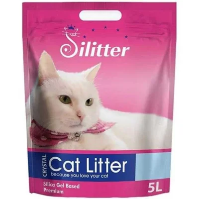 5L Silitter Premium Crystal Cat Litter – Silica Gel Based