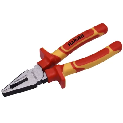 8 Inch Insulated Combination Pliers For Gripping, Twisting, Bending and Cutting Wire and Cable Harden Brand 800138  – fixit.com.bd