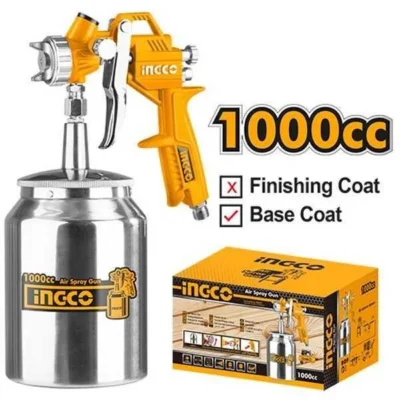 1000cc Industrial Air Spray Gun Ingco Brand ASG3101
