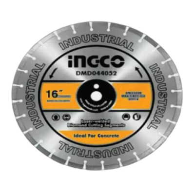 405mm(16″)X25x4mm  Diamond Disc For Asphalt Cutting Laser Welded Rim Disc Ingco Brand DMD064051