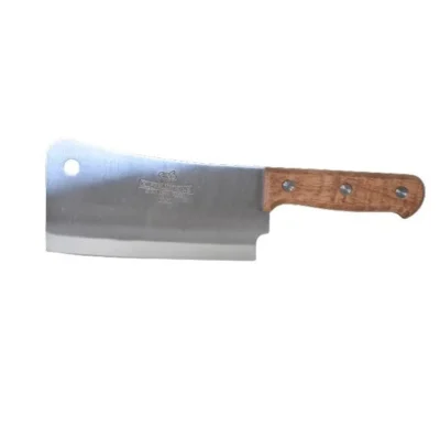 High Quality Stainless Steel Meat Cleaver Butchers Knife China Brand Chapati with Wooden Handle