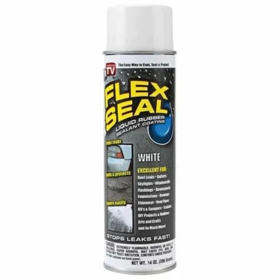 14oz White Color Flex Seal Spray Rubber Sealant Coating
