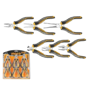 6PCS Mini Pliers Set Ingco Brand HMPS06115