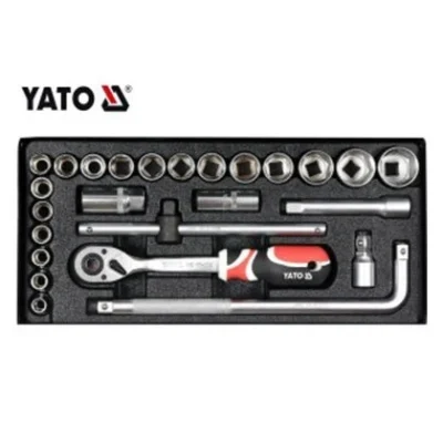 25 Pcs Socket Set Yato Brand YT-12671