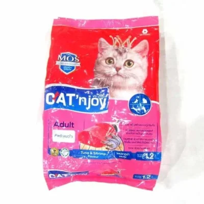 1.2 Kg Cat’njoy Adult Tuna & Shrimp Flavour Dry Cat Food