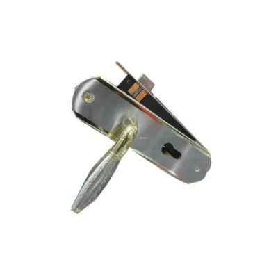 High Security Door Handle Lock Lever Size 5 Inch x 3 Inch Simple Design
