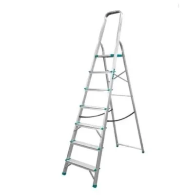 7 Step Aluminium Household Ladder Total Brand THLAD06071