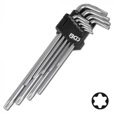 10 Pcs Nickle Plated Wrench Hex Key Set JETECH Brand PM-C10IN