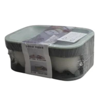 Fluffy Finish Refrigerated and Frozen Storage Container – Convenient Microwave Heating for Hot Vegetables