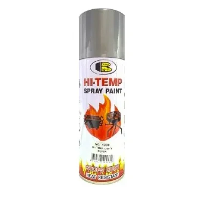 400 ml 1200*F High Temperature Silver Color Spray Paint Bosny Brand