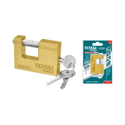 70MM Heavy Duty Brass Padlock Total Brand TLK32703