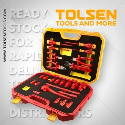 25PCS Insulated Hand Tools Set Tolsen Brand V83825