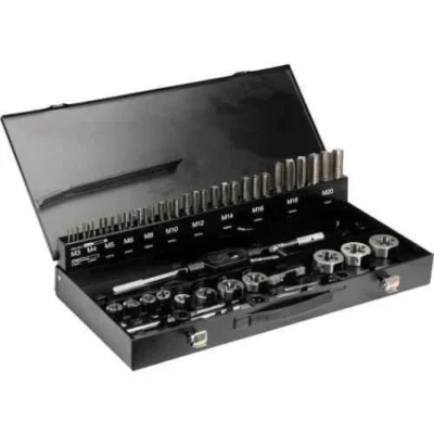 56 PCS M3, M4, M5, M6, M8, M10, M12, M14, M16, M18, M20 Tap & Die Sets Yato Brand YT- 2979