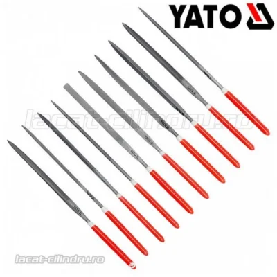 4mm X 6inch Needle File Set Yato Brand YT-6164