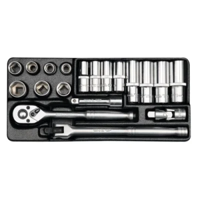 3/8inch DR 19 Pcs Socket Set Yato Brand YT-38641