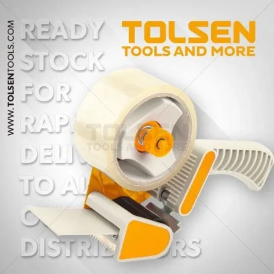 Tape Dispenser Tolsen Brand 50000 – Speeds up the building and sealing of shipping cartons