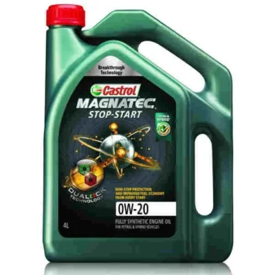 4 Liter CASTROL MAGNATEC STOP-START with Dualock Fully Synthetic 0W-20