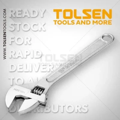 300mm- 12 Inch Adjustable Wrench Tolsen Brand 15004