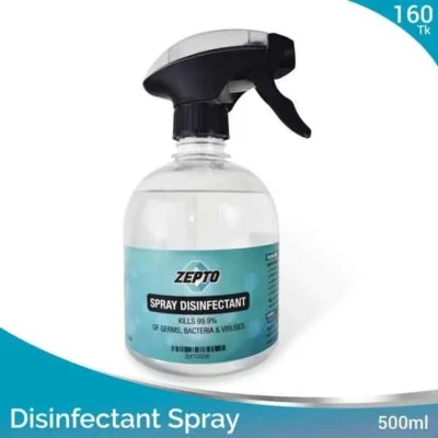 500ml Disinfectant Spray Zepto Brand