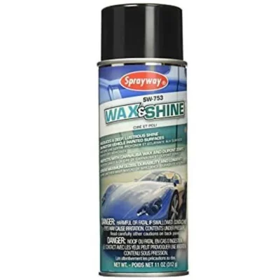 11OZ Auto Care Wax And Shine Sprayway Brand SW753