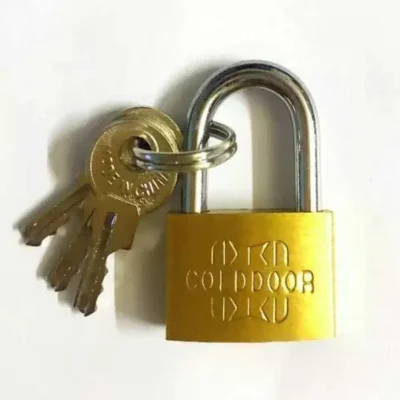 20Mm Metal Brass Padlock Mini Luggage Key Lock.84321