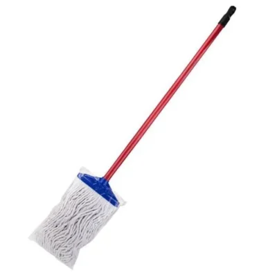 Cleaning Cotton Mop With Long Plastic Handle